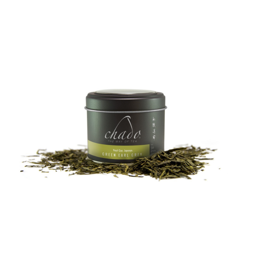 Green Earl Grey Yeşil Çay - Japonya Kökenli Loose Leaf - Chado
