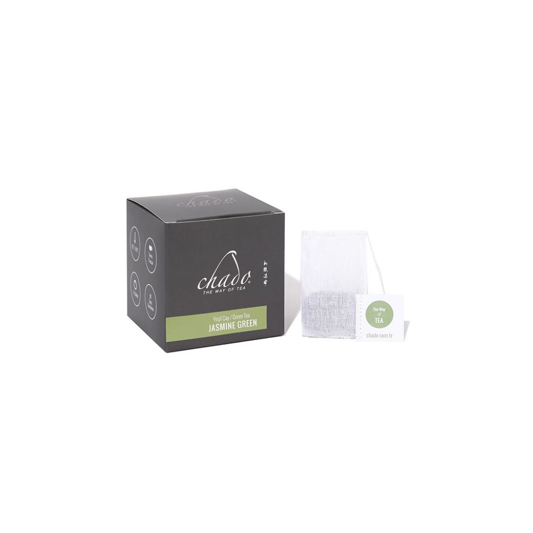 JASMINE GREEN TEA POŞET ÇAY (KÜBİK KUTU)