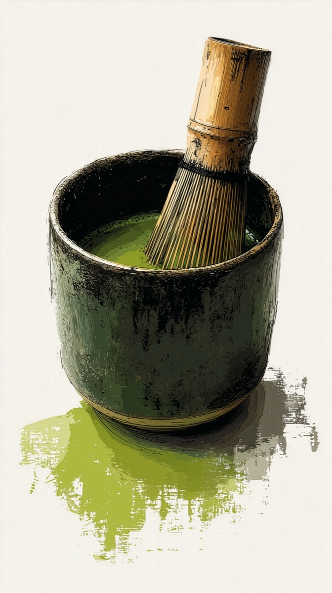 Matcha, prepared
